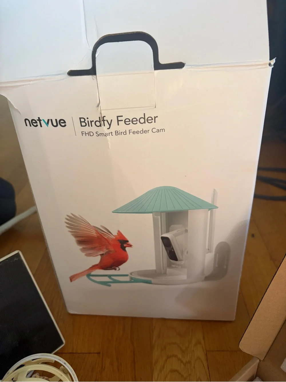 Netvue Birdfy Bird Feeder with Camera, Smart Bird Camera with Solar Panel, AI Id